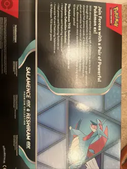 Pokemon Mega Evolution Salamence EX Reshiram EX Premium Collection - Image 2