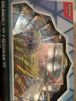Pokemon Mega Evolution Salamence EX Reshiram EX Premium Collection - Image 4