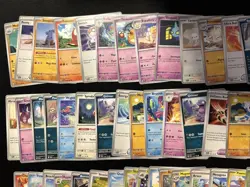 Pokemon TCG Lot 100+ C/UC Coins Tokens Paldea Evolved ETB Box - Image 3