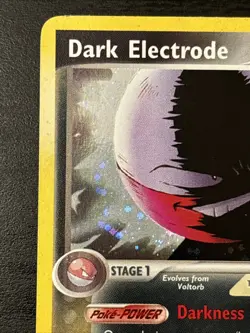 Pokemon Dark Electrode 4/109 Team Rocket Returns Holo Rare LP+ - Image 2