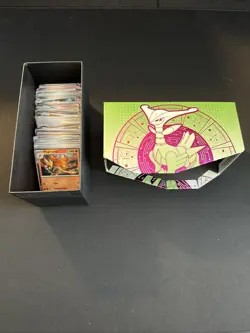 Pokemon TCG Lot 200+ Rare, Holo, Reverse Holo Cards w/ Iron Leaves ETB Box - Image 1