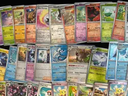 Pokemon TCG Lot 200+ Rare, Holo, Reverse Holo Cards w/ Iron Leaves ETB Box - Image 4