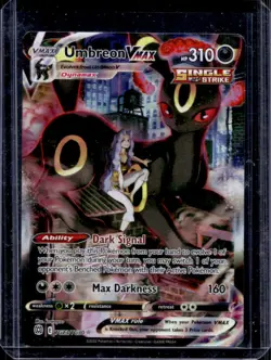 2022 Pokemon SWSH Brilliant Stars Umbreon VMAX Trainer Gallery #TG23/TG30 - Image 1