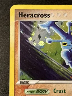 Ex Team Rocket Returns Reverse Holo Heracross Pokemon 43/109 TOMOKAZU KOMIYA Lp - Image 2