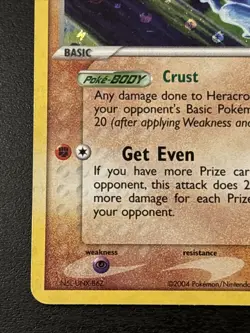 Ex Team Rocket Returns Reverse Holo Heracross Pokemon 43/109 TOMOKAZU KOMIYA Lp - Image 5
