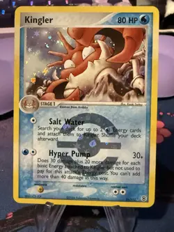 Pokemon TCG Kingler 26/11 Ex Fire Red & Leaf Green Reverse Holo Rare - Image 1