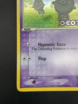 Pokemon Spoink #76/107 Reverse Holo Common - 2005 EX Deoxys - Image 4