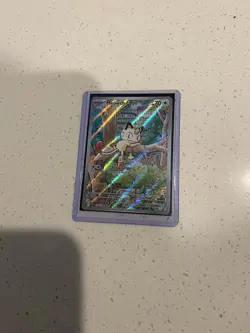 Meowth Illustration Rare Pokemon TCG Phantasmal Flames 106/094 - Image 1