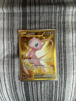Pokemon TCG Mew EX 205/165 Scarlet & Violet Holo Hyper Rare NM Condition - Image 1