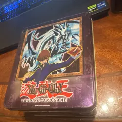 Konami Metal Tin Seto Kaiba Blue-Eyes White Dragon Yu-Gi-Oh! Empty - Image 1
