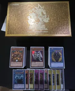 Yu-Gi-Oh! Yugi's Legendary Decks 1st Edition ALL 3 DECKS + PROMOS + BOX - Image 1