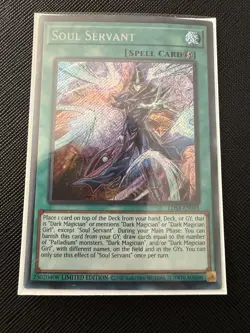 Soul Servant Secret Rare LDS3-EN095 English Near-Mint NM Yugioh - Image 1
