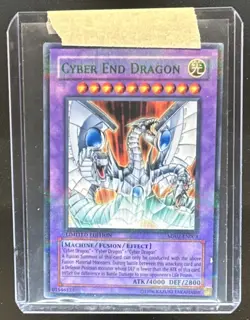 2006 Yu-Gi-Oh! Mattel Action Figure Promos Cyber End Dragon #MF02-EN003 - Image 1