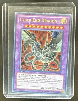 2011 Yu-Gi-Oh! The Duel Academy Years Cyber End Dragon 1st Edition #LCGX-EN182 - Image 1
