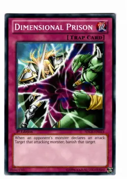 Yugioh- 1X Dimensional Prison - Common - 1st Edition - SDCR-EN033 - Near Mint - Image 1