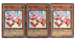 Yugioh- 3X Sonic Chick - Common - Unlimited - 5DS1-EN010 - Near Mint - Image 1