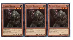 Yugioh- 3X Revival Golem - Rare - 1st Edition - REDU-EN085 - Near Mint - Image 1
