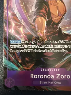 Roronoa Zoro - OP09-076 Alt Art One Piece Premium Booster -The Best- Vol. 2 Foil - Image 5