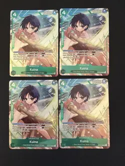 NM Playset Kuina OP12-026 Alt Art Premium Card Collection Vol 5 English - Image 1
