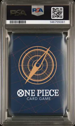 2025 ONE PIECE PRB02-PREMIUM BOOSTER MANGA ALTERNATE ART- VOL.2 SANJI PSA 10 - Image 2