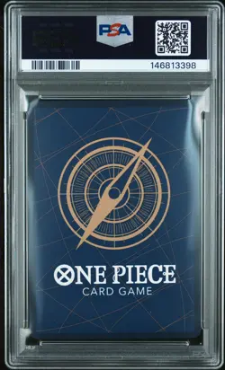 2025 ONE PIECE JPN OP13-CARRYING ON HIS WILL 3RD ANNIV-SILVER #004 SHANKS PSA 10 - Image 2