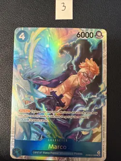 ONE PIECE PRB02-008 THE BEST VOL. 2 SUPER RARE MARCO SR - Image 1
