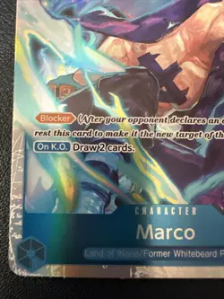 ONE PIECE PRB02-008 THE BEST VOL. 2 SUPER RARE MARCO SR - Image 4