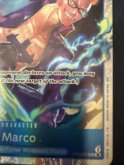 ONE PIECE PRB02-008 THE BEST VOL. 2 SUPER RARE MARCO SR - Image 5