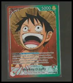 One Piece TCG - Carrying On His Will - Monkey.D.Luffy Leader Alt Art OP13-001 - Image 1