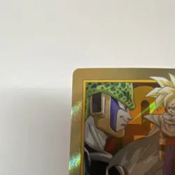 Dragon Ball Super Card Game Energy Marker Cell & Gohan Holo E-81 (Gold) - Image 4