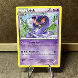 Pokemon TCG Arbok XY Trainer Kit: Noivern 3/30 Regular Common Card - Image 1