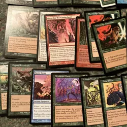 Magic The Gathering Trading Cards Collection Lot 90s-2004 275 Cards - Image 2