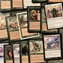 Magic The Gathering Trading Cards Collection Lot 90s-2004 275 Cards - Image 3