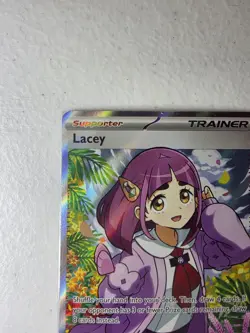 Pokemon TCG 166/142 Lacey Full Art Ultra Rare Holo Trainer Card NM/M - Image 2