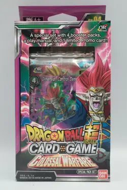 Dragon Ball Super Card Game TCG: Colossal Warfare Special Pack Set SP 04 - Image 1