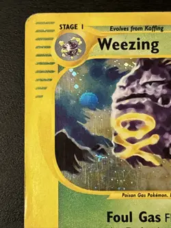 Weezing - 32/165 - Holo Rare Expedition Base Set - Pokemon Card E Reader Holo MP - Image 2
