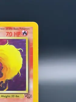 Pokemon Flareon Jungle Holo Card 3/64 Unlimited Rare, LP Condition - Image 3