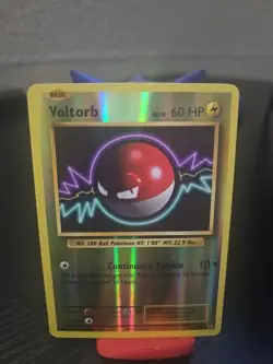 Pokemon TCG Voltorb Evolutions 39/108 Reverse Holo Common Card - Image 1