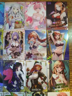 Beautiful 20 Goddess Story Card Lot - Anime Girls Waifu Erina Emilia Rem - Image 2