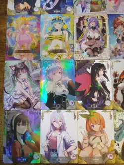 Beautiful 20 Goddess Story Card Lot - Anime Girls Waifu Erina Emilia Rem - Image 5
