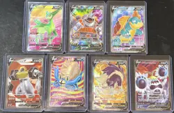 Pokemon TCG Full Art V Card Lot Sword and Shield Era 7 Cards ! - Image 1