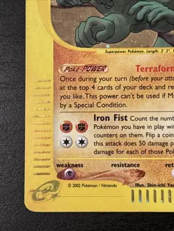 Pokemon TCG Machamp Holo Rare Card 16/165 Expedition Base Set E Series Holo Lp - Image 5