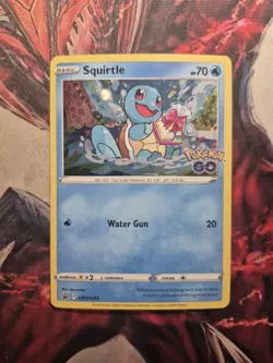Pokemon TCG Squirtle SWSH233 Sword & Shield Black Star Promo Card Holo NM - Image 1
