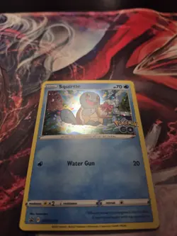 Pokemon TCG Squirtle SWSH233 Sword & Shield Black Star Promo Card Holo NM - Image 2