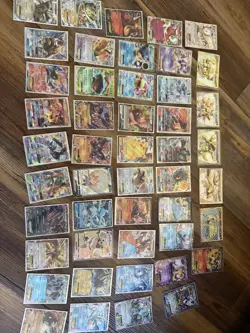 Pokemon GX EX V Holo Card Lot 47 cards Mewtwo Blastoise Machamp Pikachu and more - Image 1
