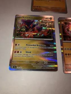 Lot Of 5 Koraidon Pokemon Cards - Image 2