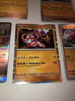 Lot Of 5 Koraidon Pokemon Cards - Image 3