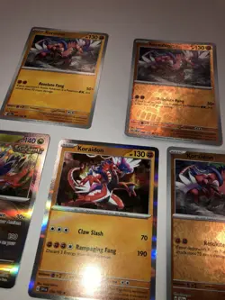 Lot Of 5 Koraidon Pokemon Cards - Image 5