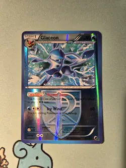 [LP] Glaceon - 23/116 - Pokemon Plasma Freeze Black & White Reverse Holo Card - Image 1