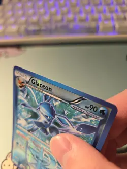 [LP] Glaceon - 23/116 - Pokemon Plasma Freeze Black & White Reverse Holo Card - Image 3